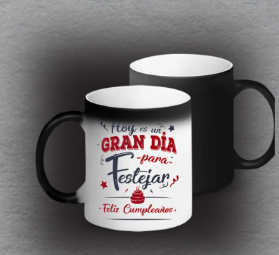 TAZA MAGICA PERSONALIZADA
