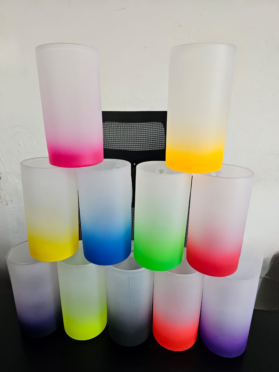JARRA DE COLOR PERSONALIZADA